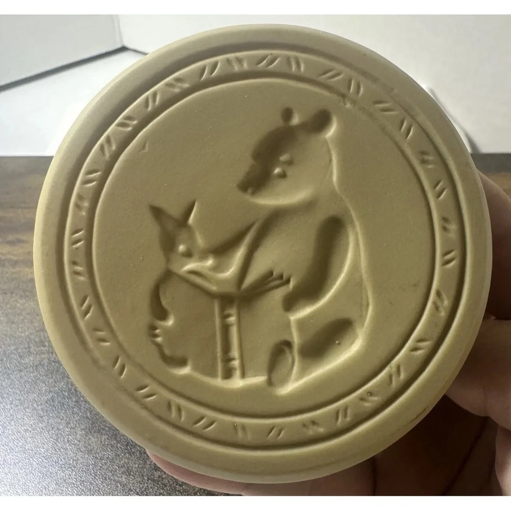 Vintage Brown Bag Disney Winnie the Pooh Cookie Stamp